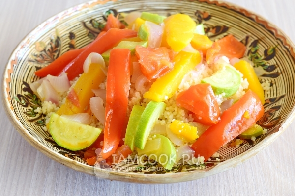 Готовый кускус по-мароккански