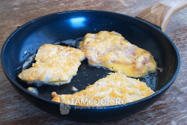 Пожарить отбивные