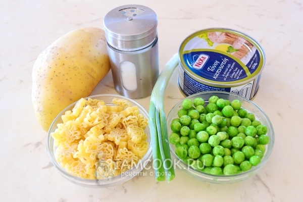 Ингредиенты для рыбного супа для детей