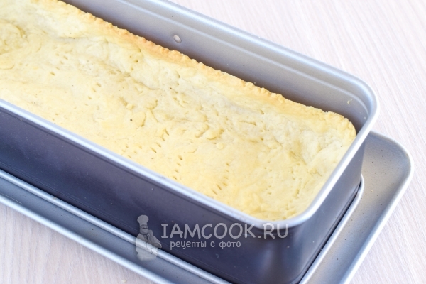 Запечь корж