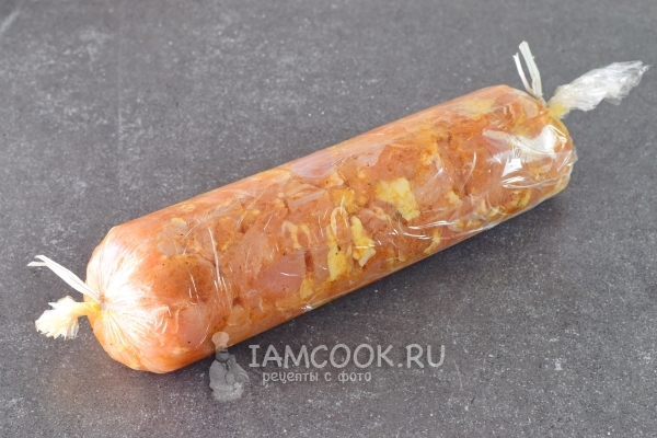 Завязать края пленки