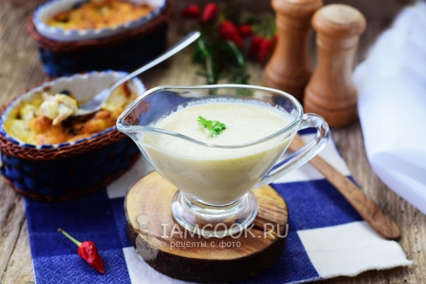 Фото соуса для жульена