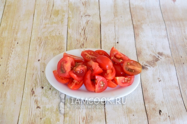 Порезать помидоры
