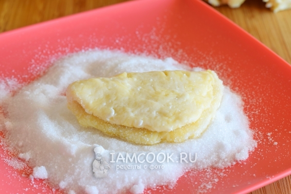 Сложить лепешку пополам