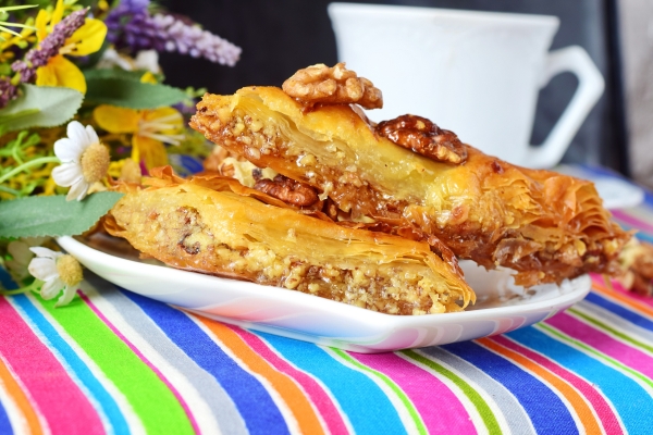 Рецепт пахлавы из теста фило