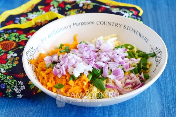 Положить репчатый лук