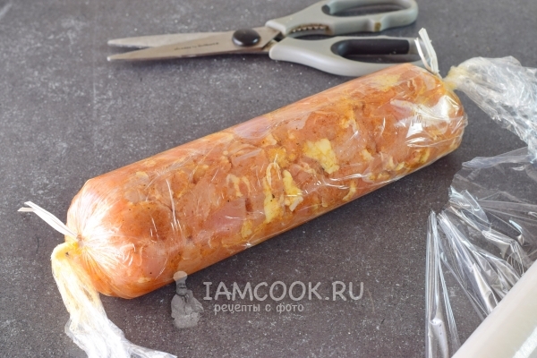 Свернуть мясо в рулет