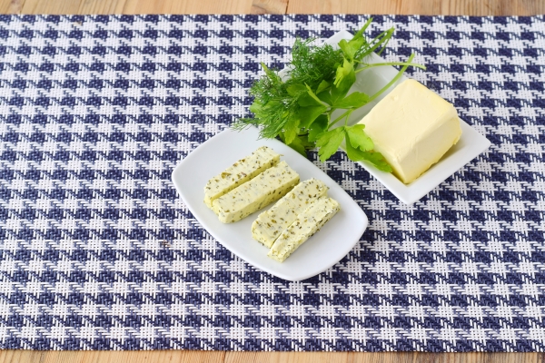 Сделать зеленое масло