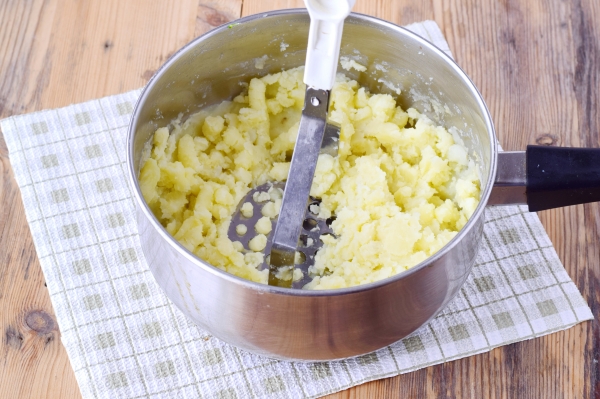 Растолочь картофель