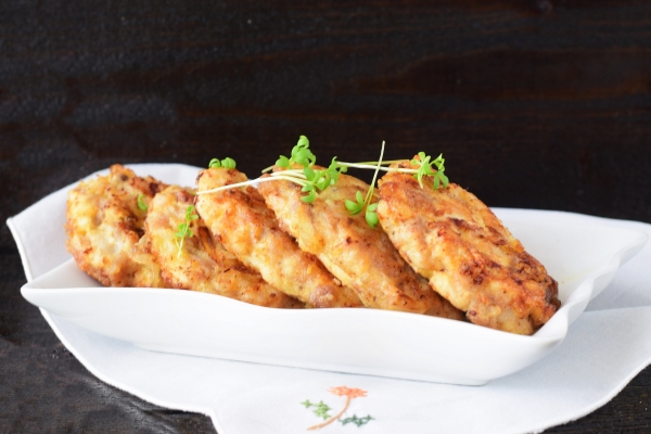 Фото рубленых котлет из куриной грудки с майонезом