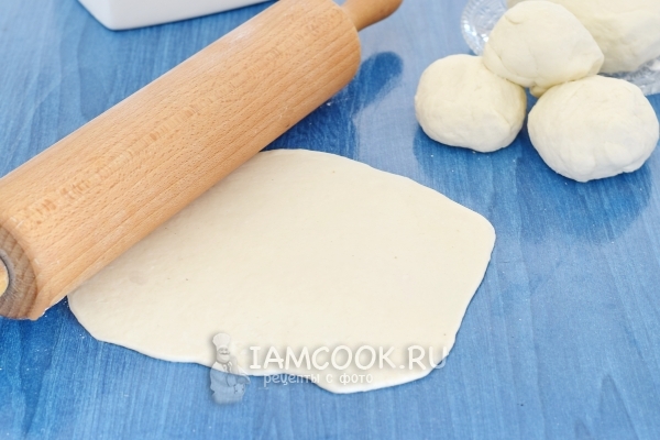 Раскатать тесто
