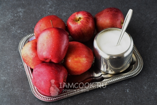 Ингредиенты для мармелада из яблок на зиму