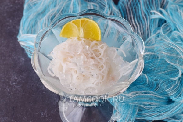 Рецепт иранского десерта Фалуде