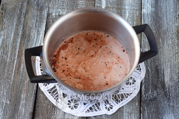 Влить сливки