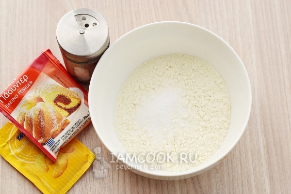 Смешать сухие ингредиенты