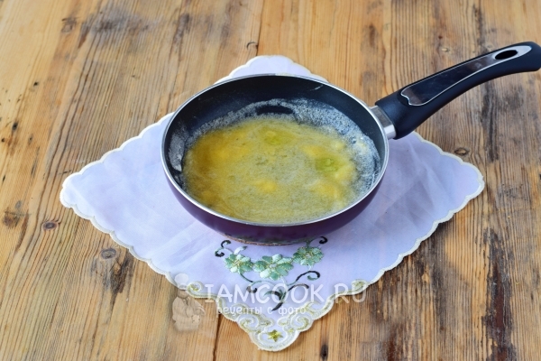 Нагреть и размешать соус