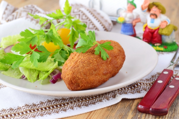 Рецепт котлет по-киевски из куриного фарша