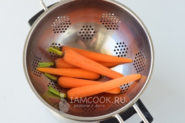 Бланшировать морковь