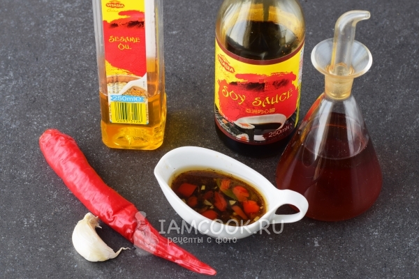 Приготовить заправку для фунчозы