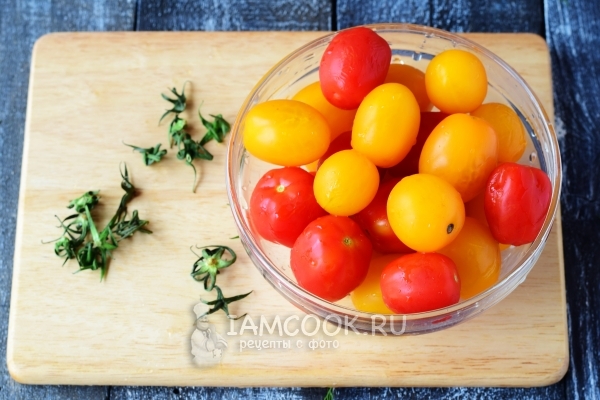 Помыть помидоры