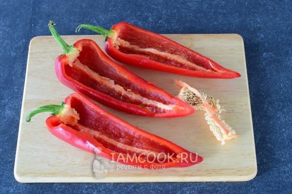 Почистить перец