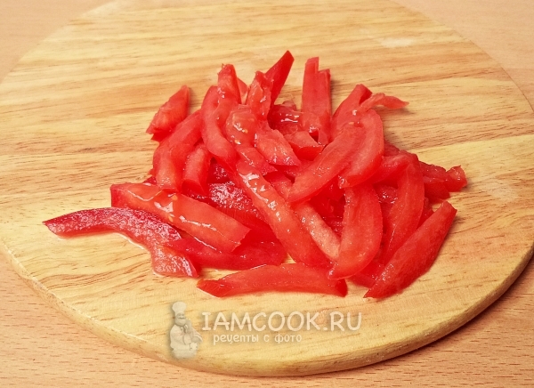 Порезать помидоры