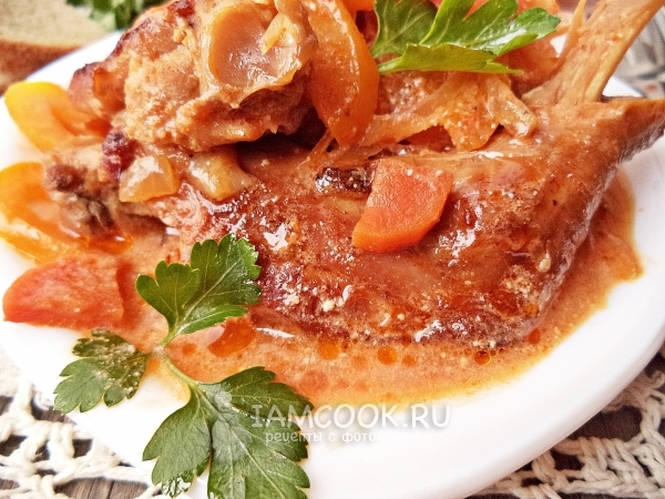 Рецепт тушеного кролика с капустой