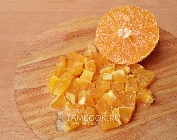 Порезать апельсин