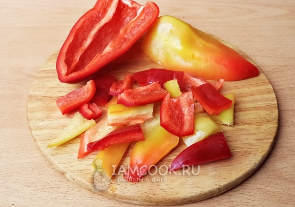 Порезать перец