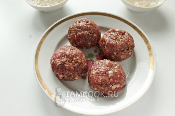 Сформировать тефтели