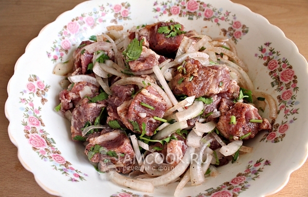 Замариновать лук