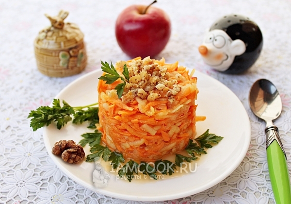 Фото салата «Витаминка» для детей