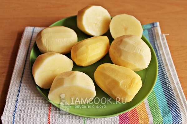 Почистить картофель