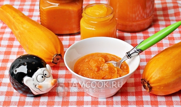 Рецепт пюре из кабачков на зиму