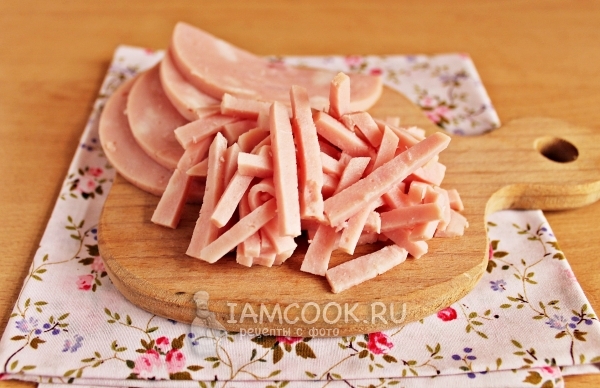 Порезать ветчину