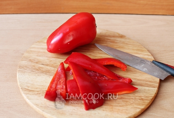 Порезать перец