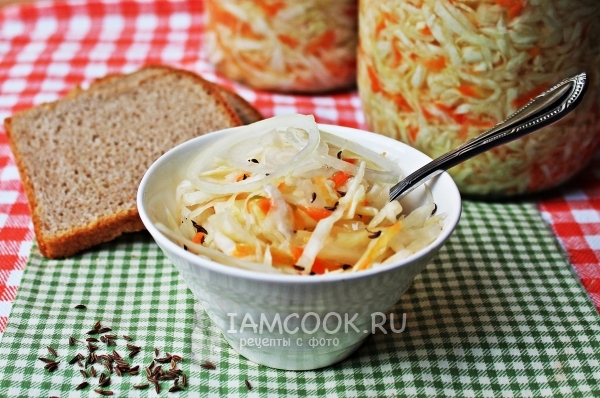 Фото солёной капусты на зиму