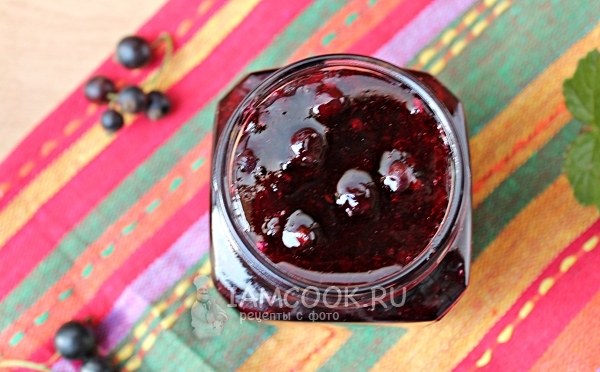 Варенье-желе из чёрной смородины на зиму
