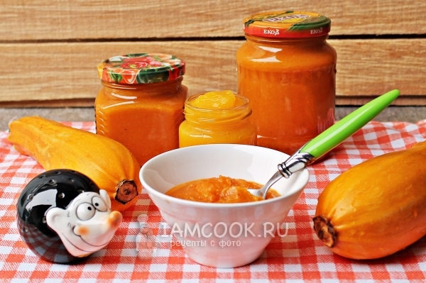 Фото пюре из кабачков на зиму