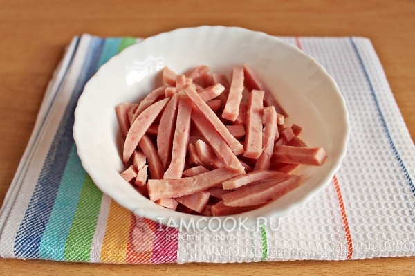 Порезать ветчину