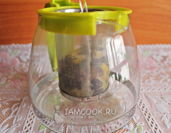 Влить кипяток