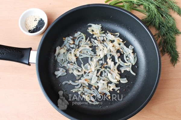 Пожарить лук