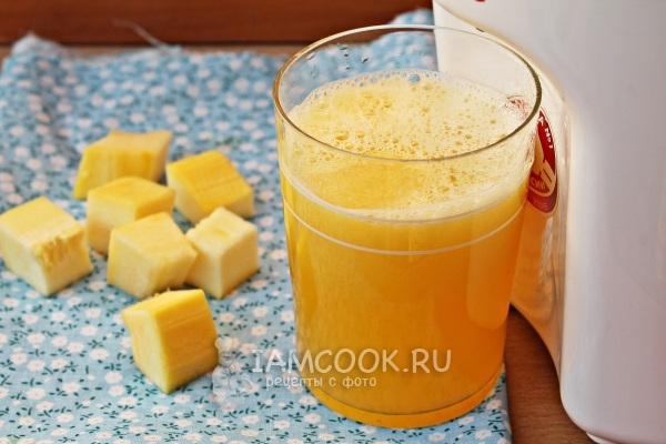 Выжать сок из кабачка