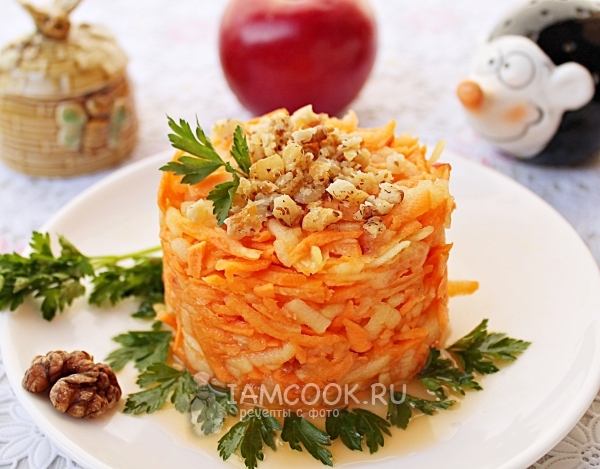 Рецепт салата «Витаминка» для детей