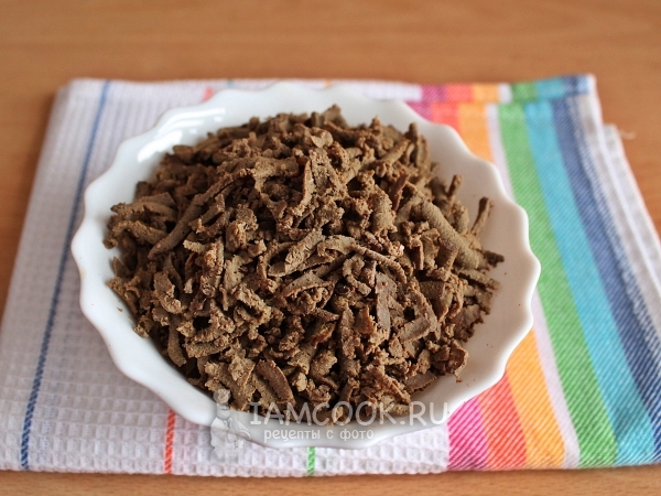 Натереть печень