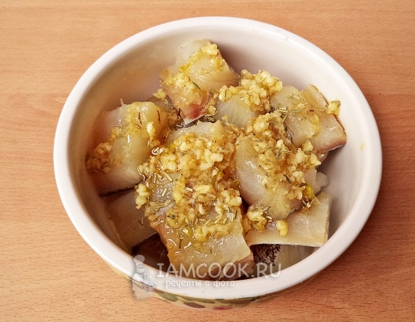 Замариновать рыбу