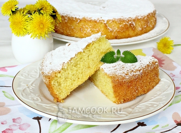 Фото бисквита «Маргарита»