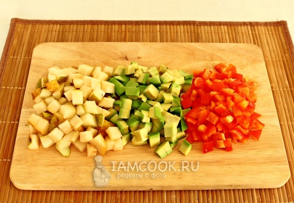 Измельчаем основные компоненты