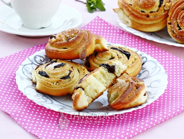 Готовые канадские булочки