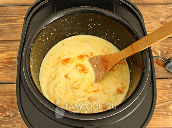 Рецепт пшенной каши с тыквой в мультиварке